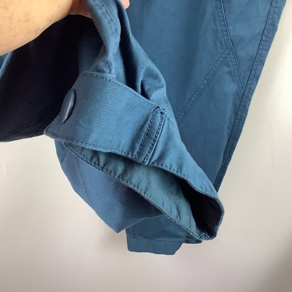 Anthropologie Turquoise Ellie Embroidered Utility Pants - Picture 6 of 8